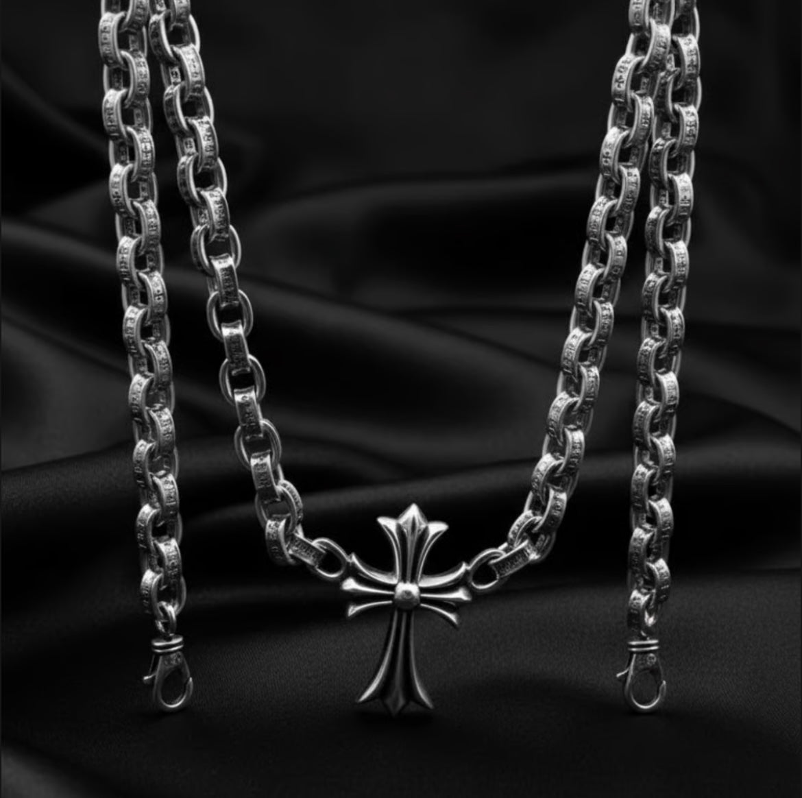 【SL54】Paper chain cross neckrace