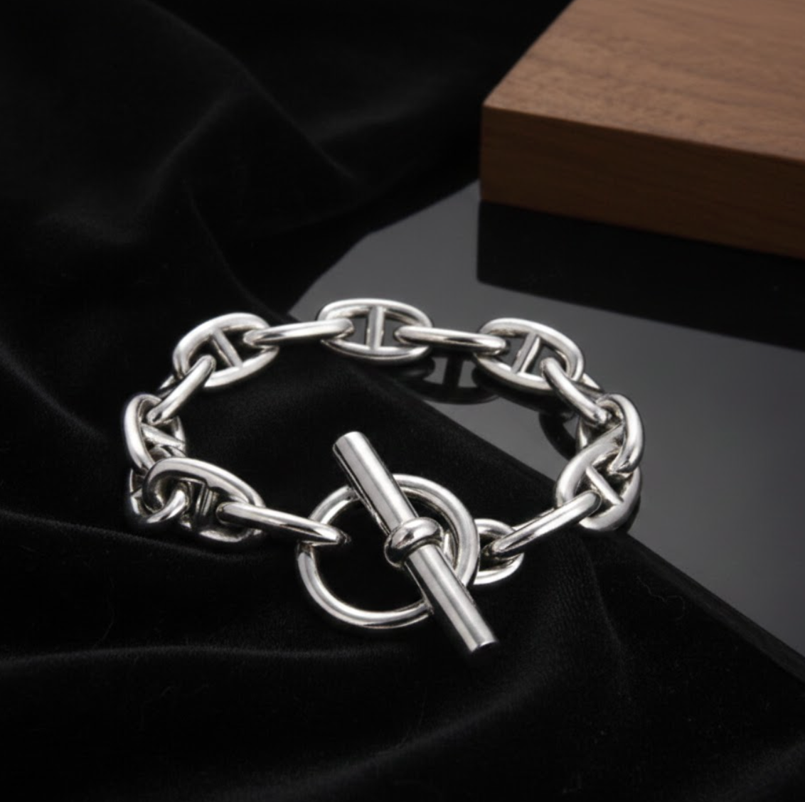 【SL37】Anchor Chain Bracelet