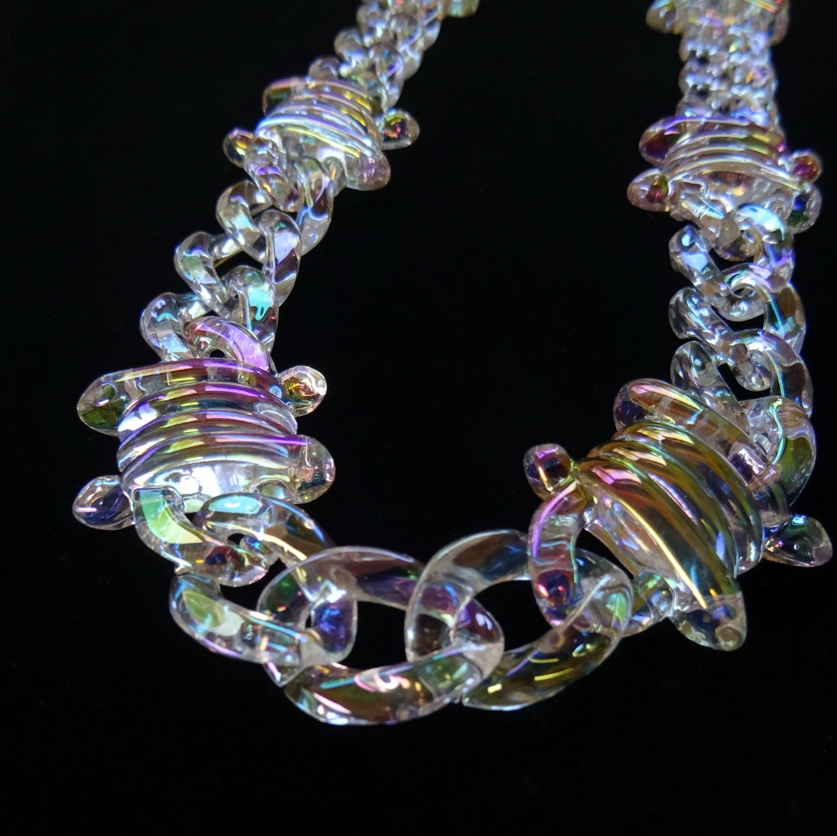 【SL108】Aurora Wired Chain Necklace