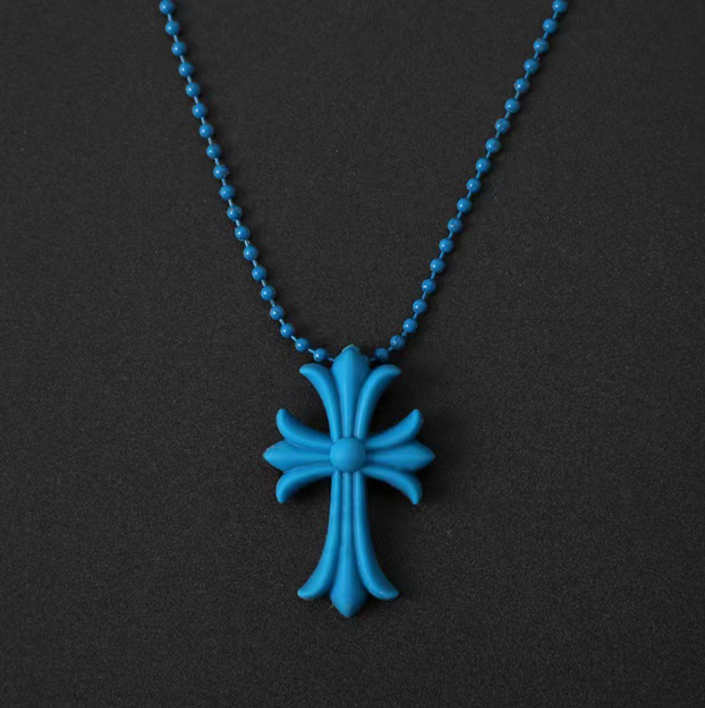 【SL122】Resin Cross Necklace