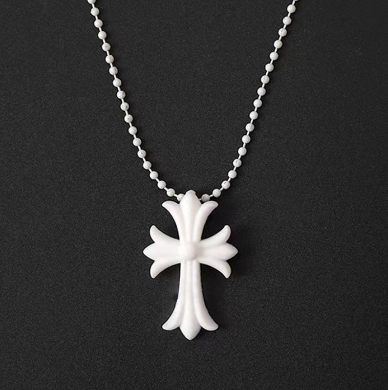 【SL122】Resin Cross Necklace