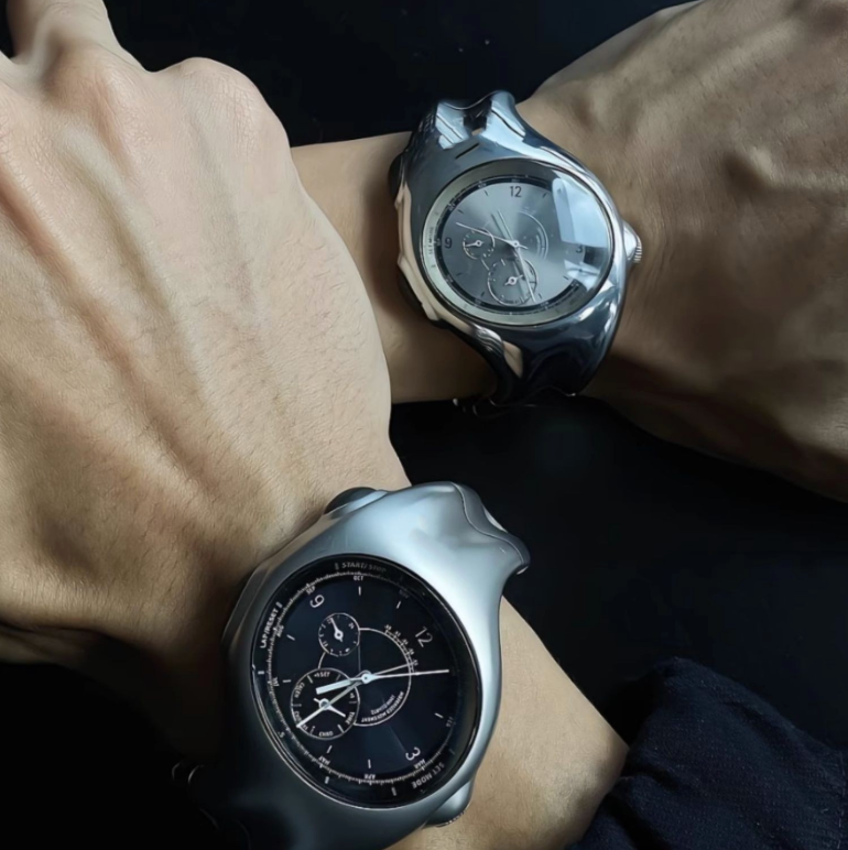 【SL147】Molten Dial Watch