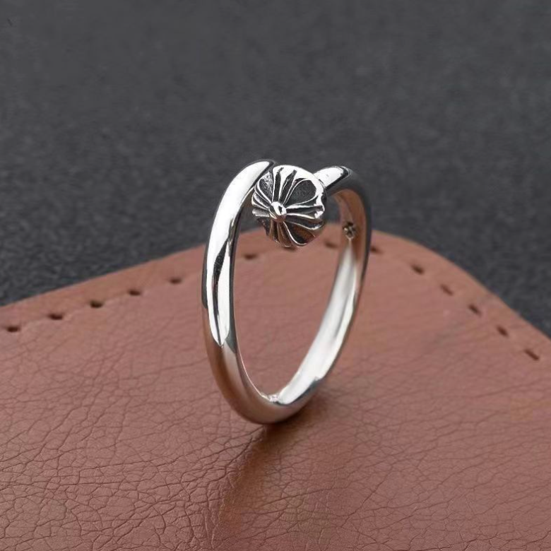 【SL152】Flare Cross Nail Ring