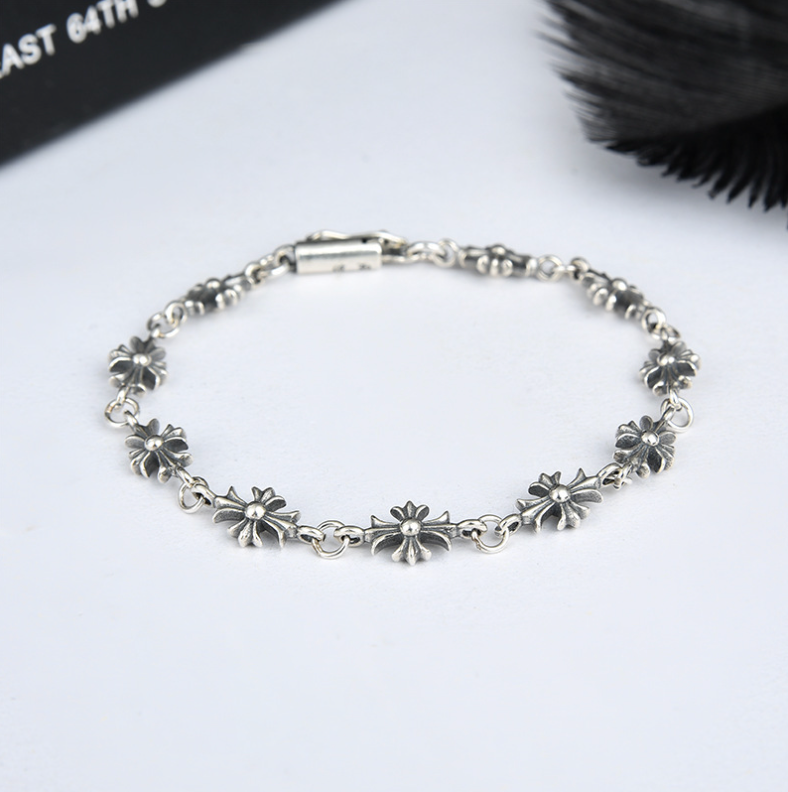 【SL58】Crosslink Bangle Silver