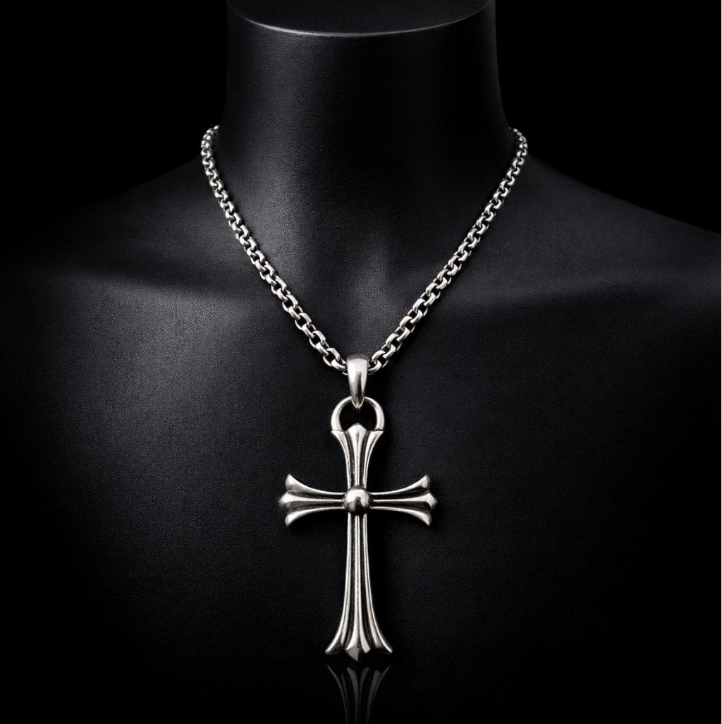 【SL154】Large Cross Necklace