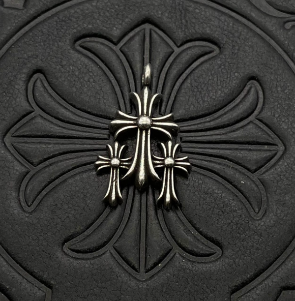 【SL153】Triple Cross Necklace