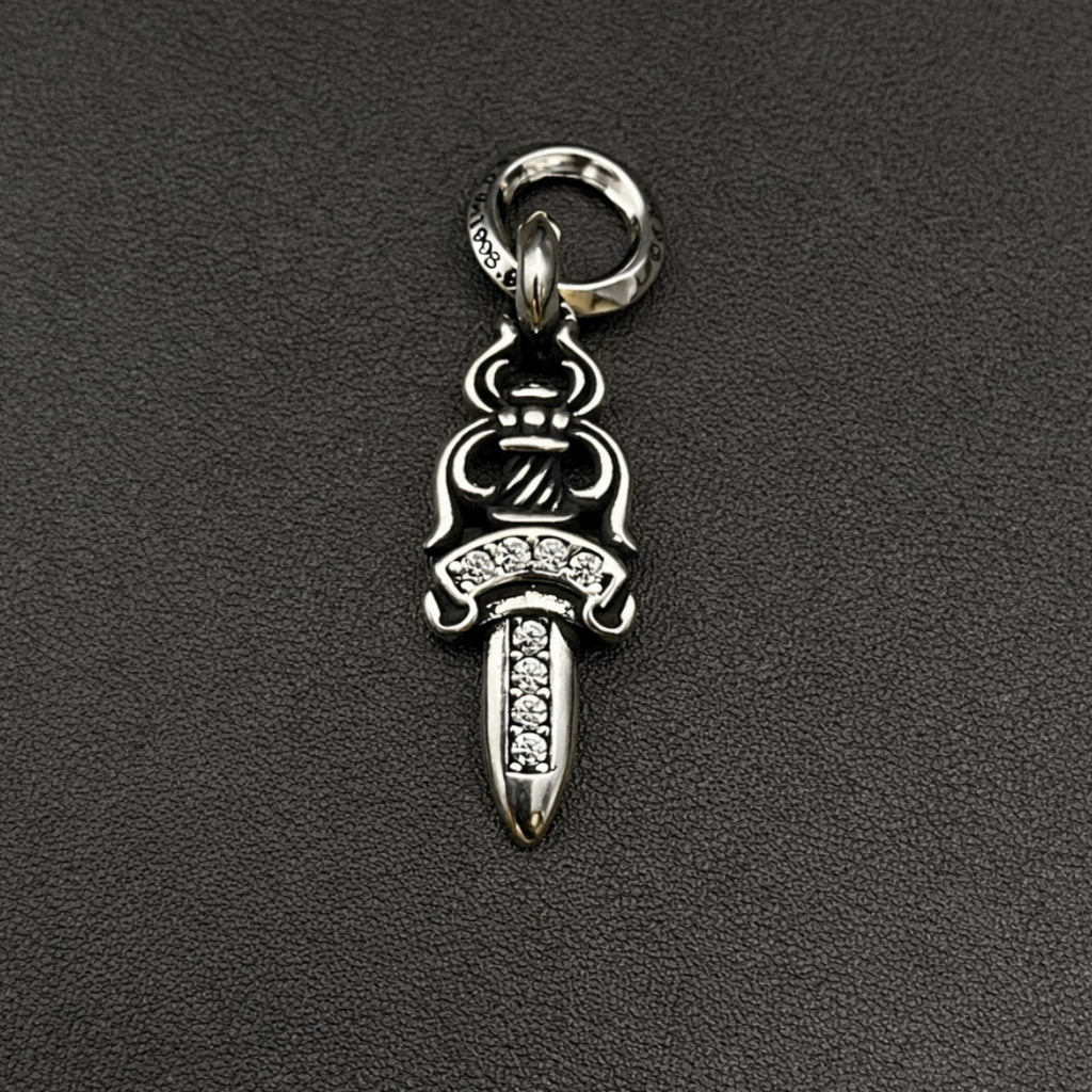 【SL162】Dagger Cross Necklace