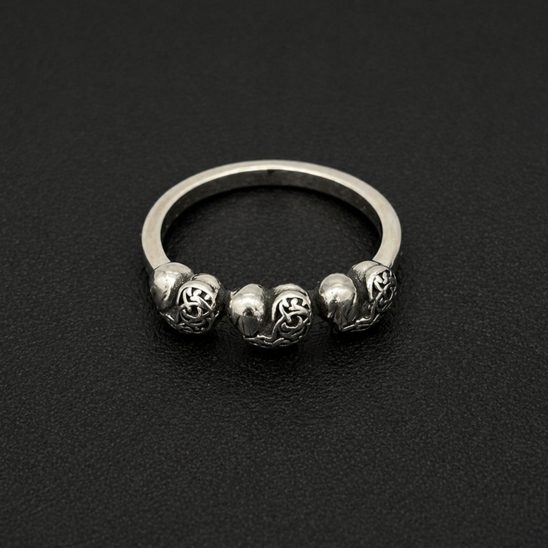 【SL181】Triple Heart Thin Ring