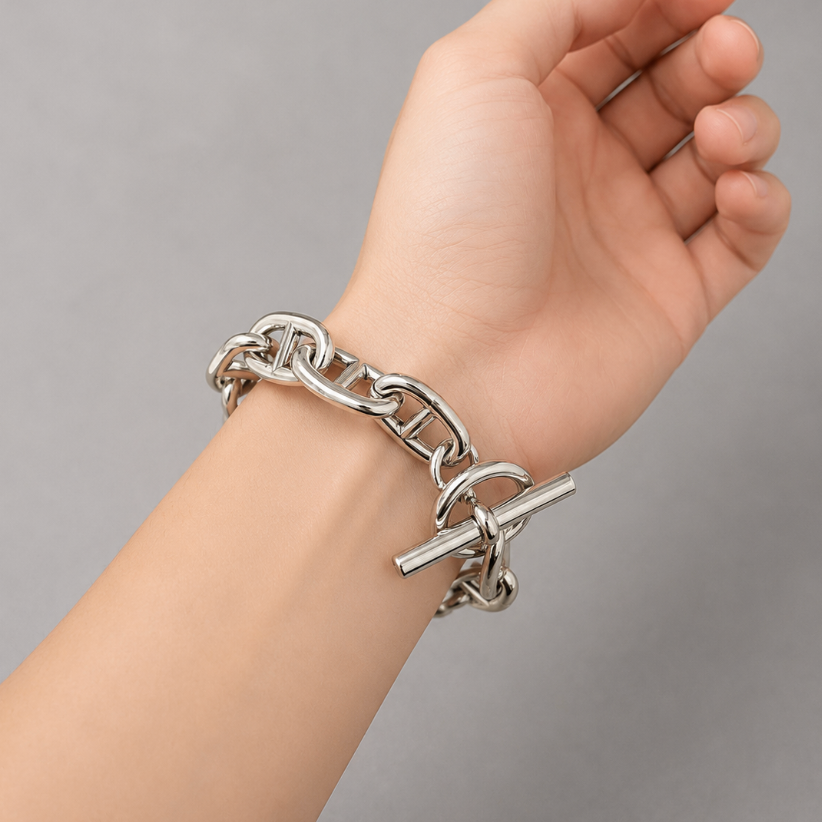 【SL38】Anchor Chain Necklace