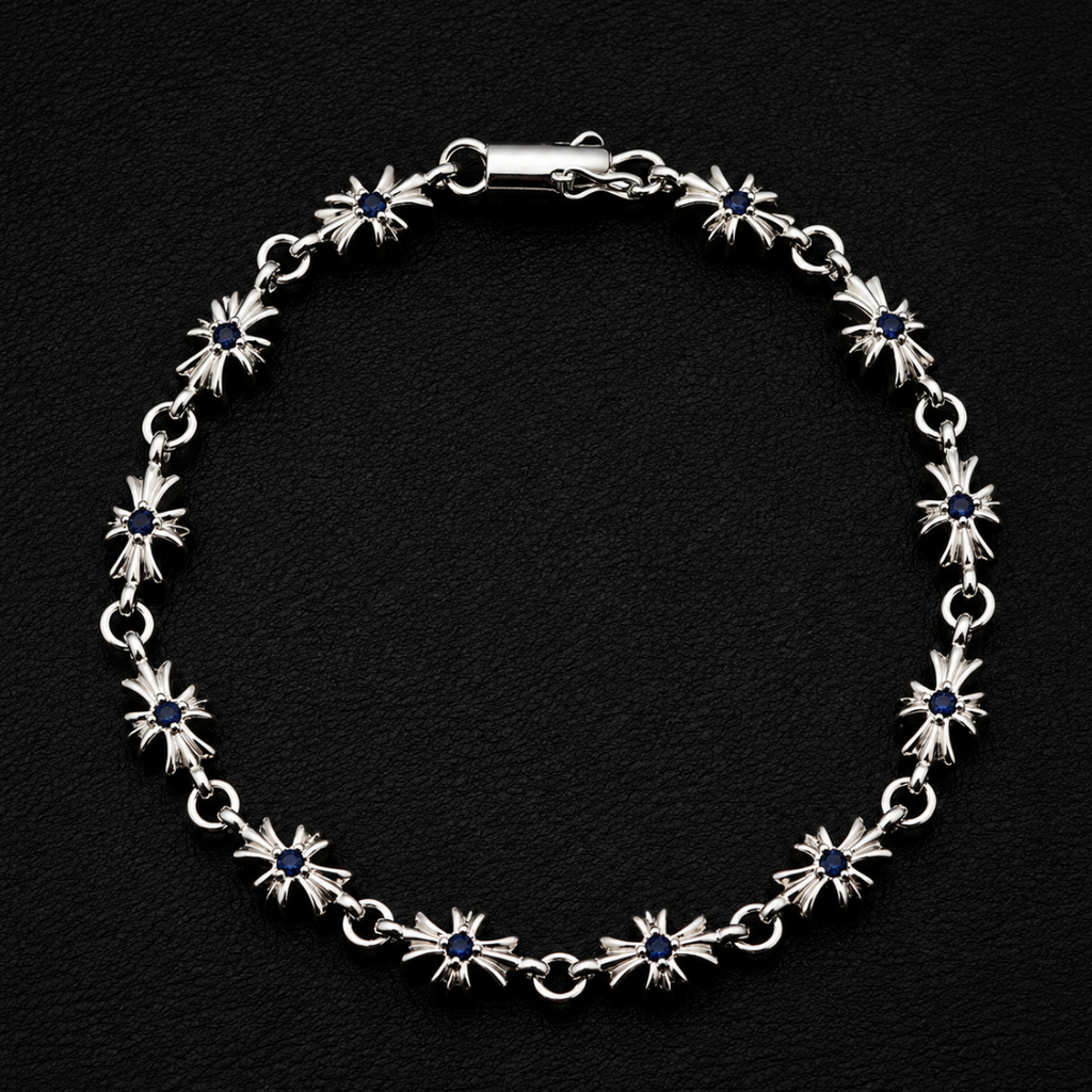 【SL58】Crosslink Bangle Silver