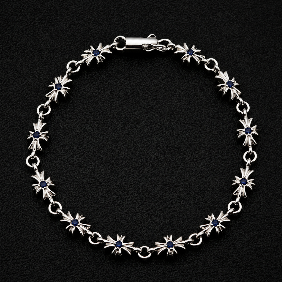 【SL58】Crosslink Bangle Silver