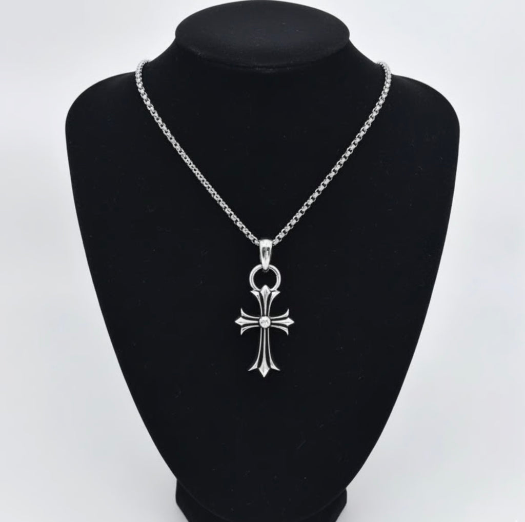 【SL39】Tiny Cross Necklace