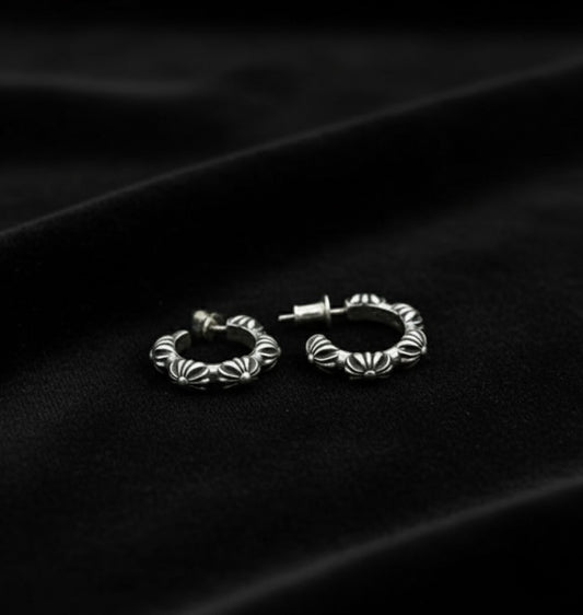 【SL79】Flare hoop pierce
