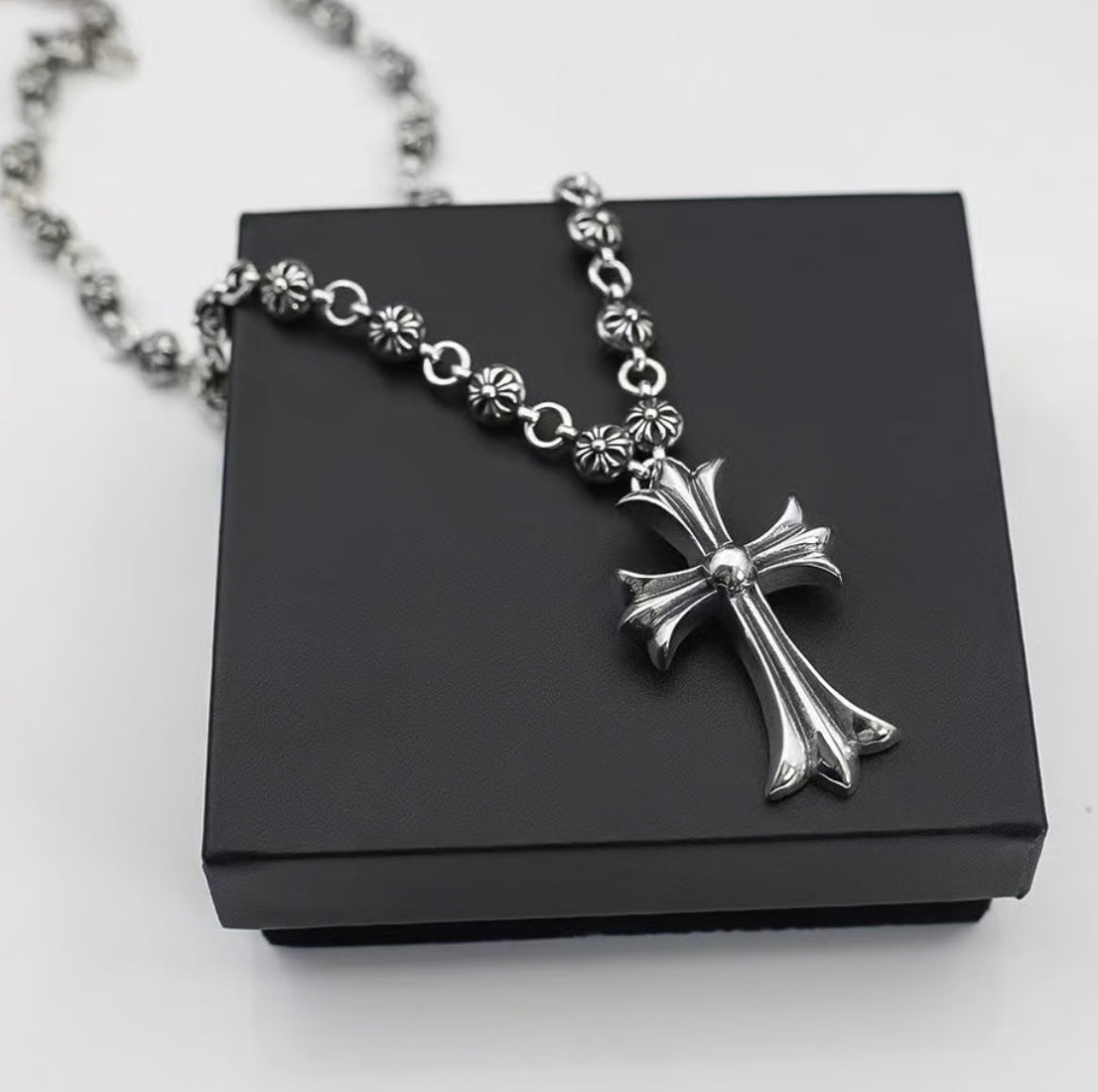 【SL49】Cross Creed Necklace