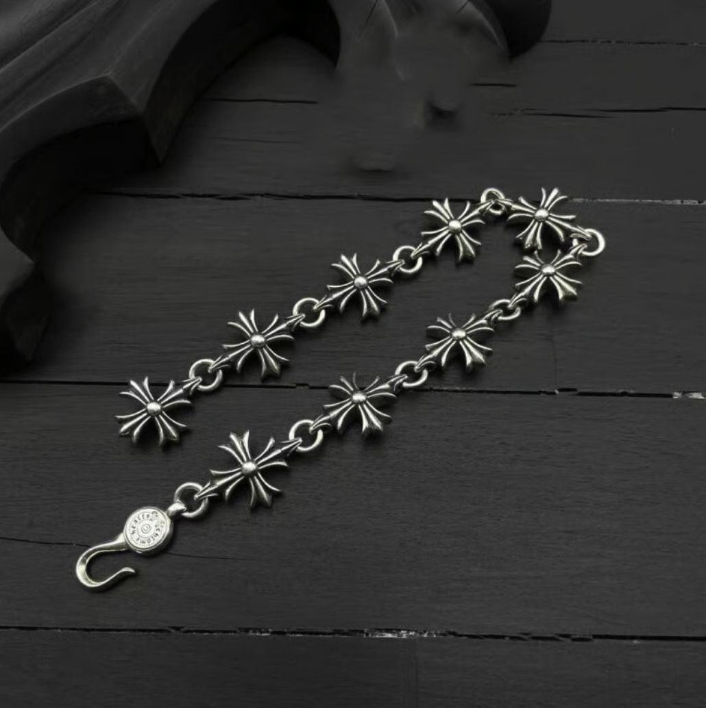 【SL56】Chain Creed Bracelet