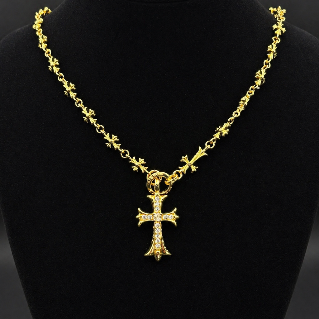 【SL192】Hell's Rosary 22K White Drill