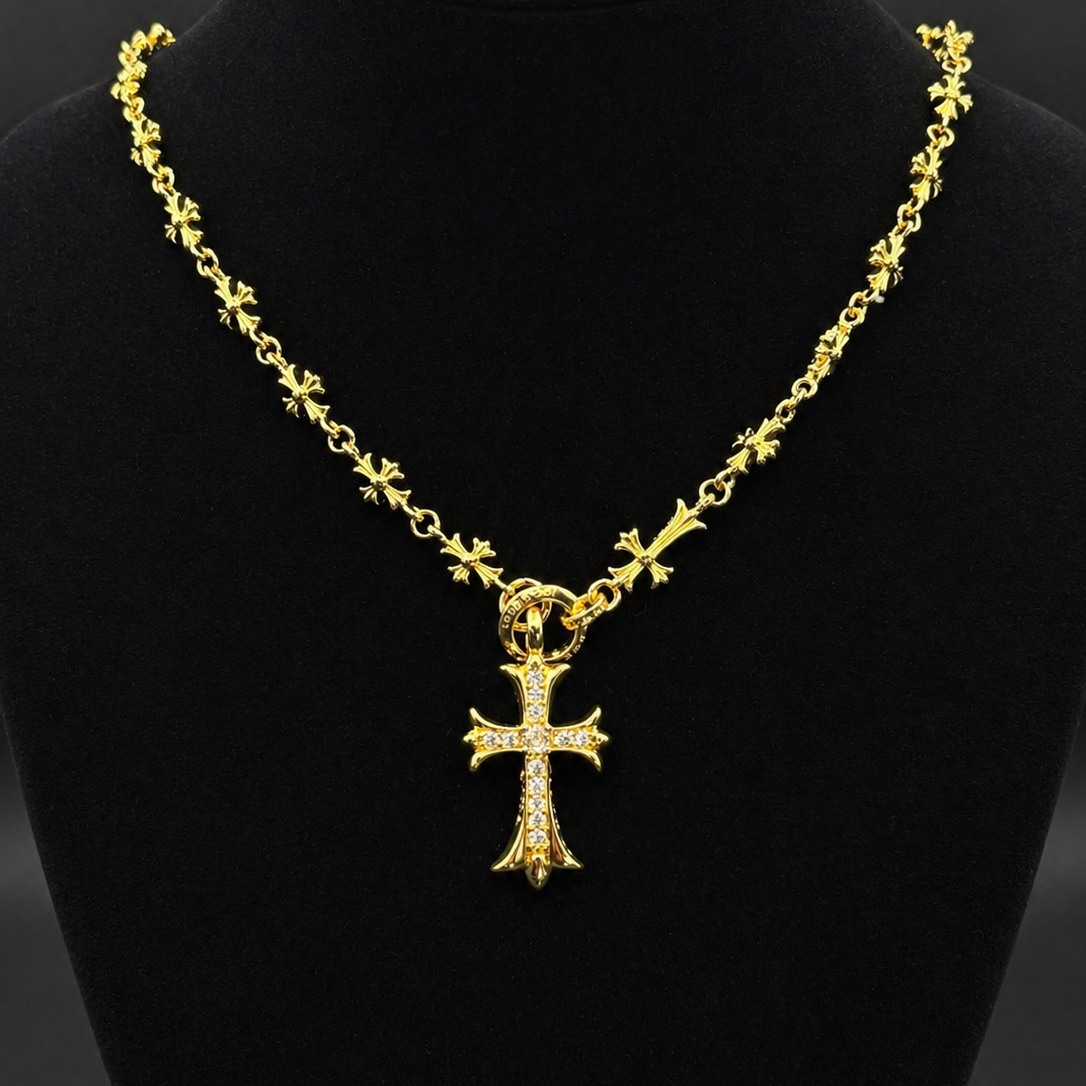 【SL192】Hell's Rosary 22K White Drill