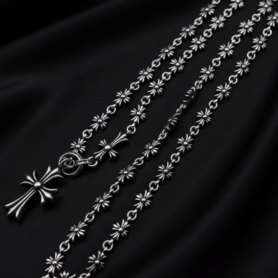 SL40】Hell's Rosary Silver – &Silver