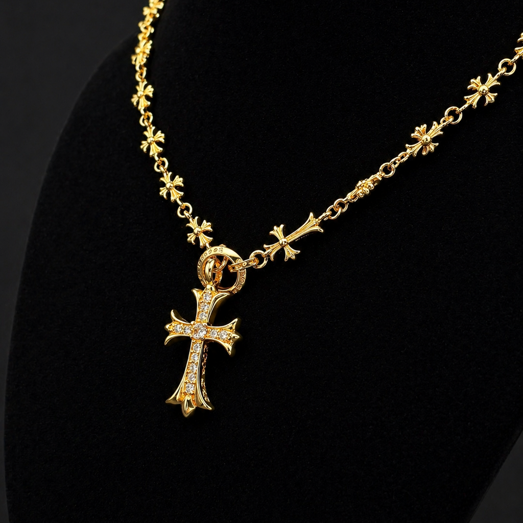 【SL192】Hell's Rosary 22K White Drill