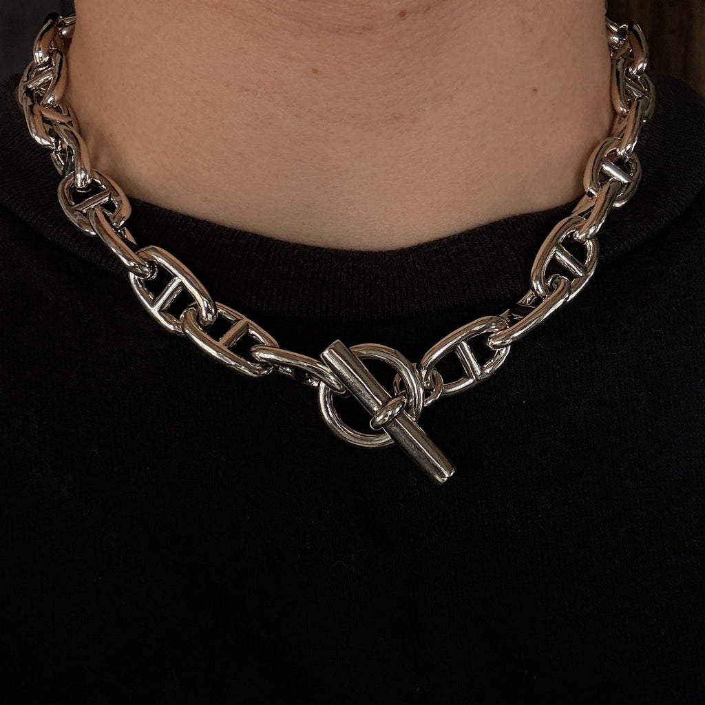 【SL38】Anchor Chain Necklace